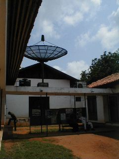 Satellite connection, Ghana